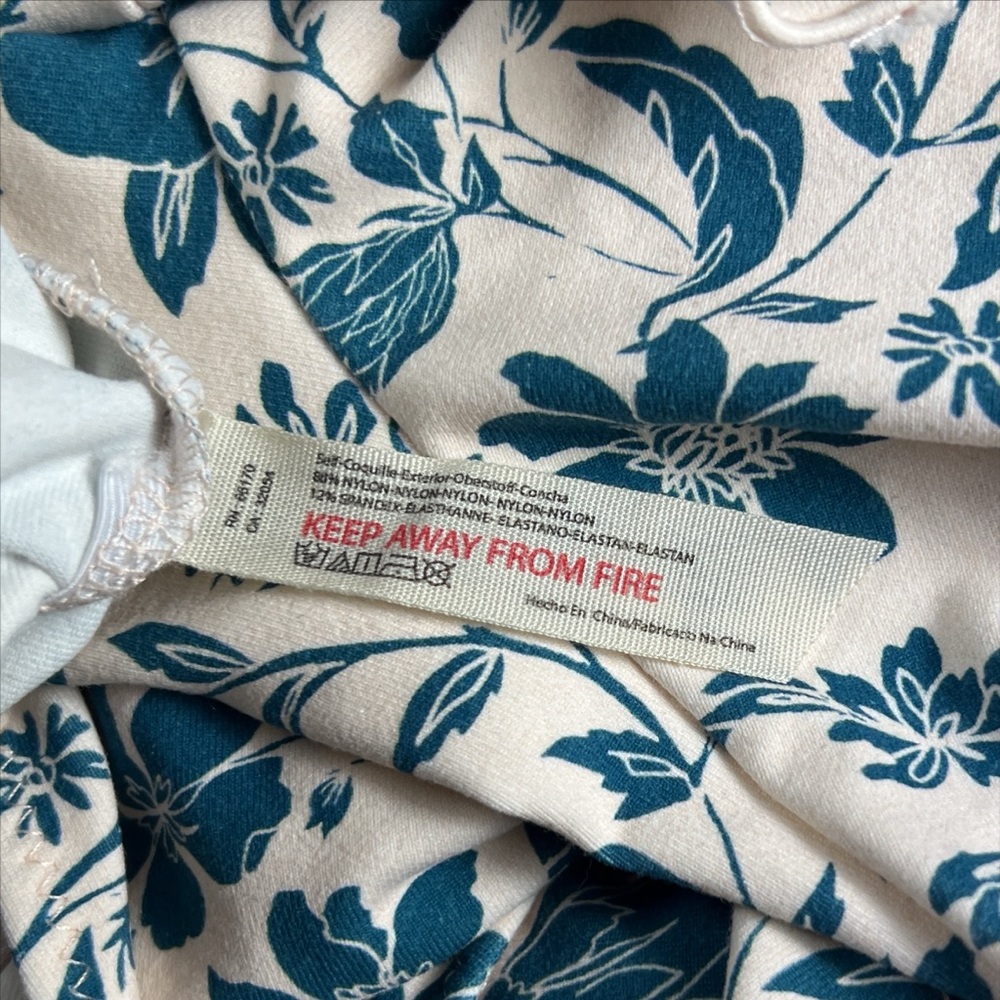 Intimately Free People Somethin’ Bout You Floral One Shoulder Bodysuit Sz M EUC - Picture 7 of 8